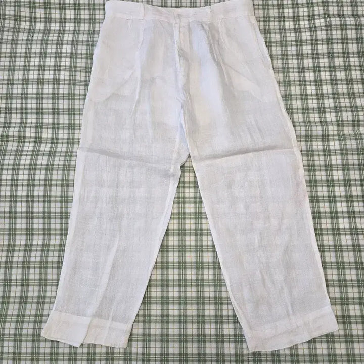 [BUNJANG] Mosi Linen Dress Pants - Waist 35 / 65ㅡ모시 정장바지ㅡ허리ㅡ35