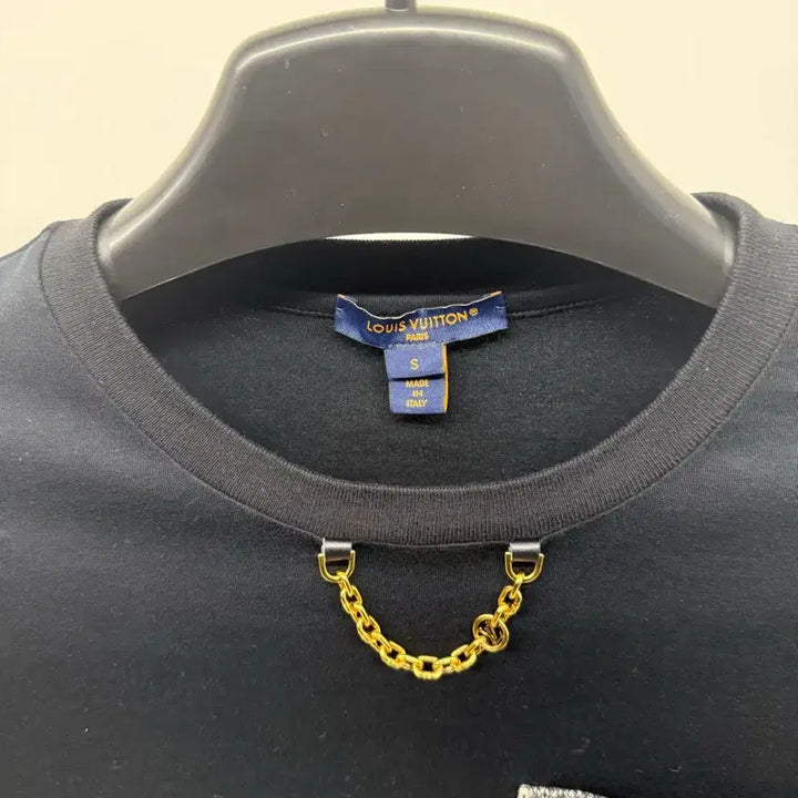 [BUNJANG] Louis Vuitton Denim Pocket Short Sleeve T-Shirt Size S / 루이비통 데님 포켓 반팔 S
