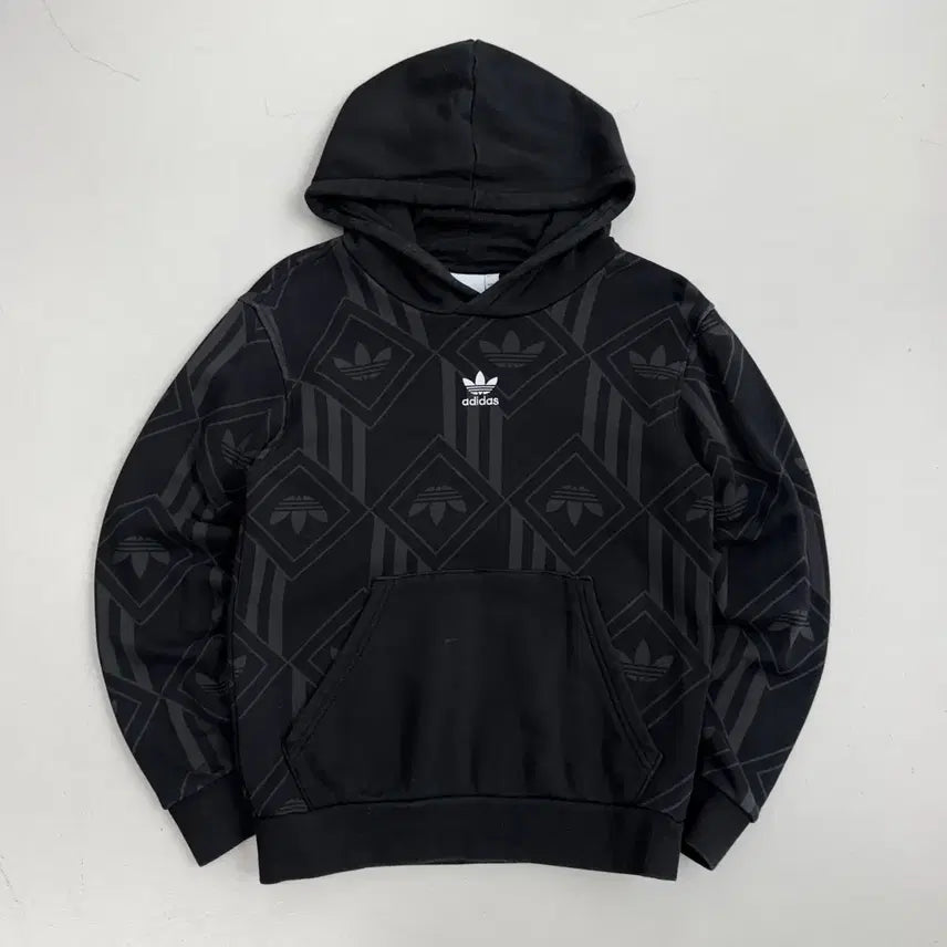 [BUNJANG] Adidas Firebird Hoodie Black / 아디다스 신형 파이어버드 후드티 블랙