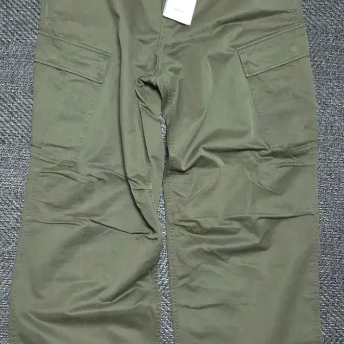 [BUNJANG] Union Blue M65 Wide Cargo Pants Khaki M Size New / 유니온블루 m65 와이드카고 카키 m사이즈 새상품