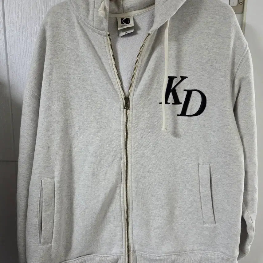 [BUNJANG] Kodak Fleece Hooded Zip-Up Jacket / 코닥 기모 후드 집업