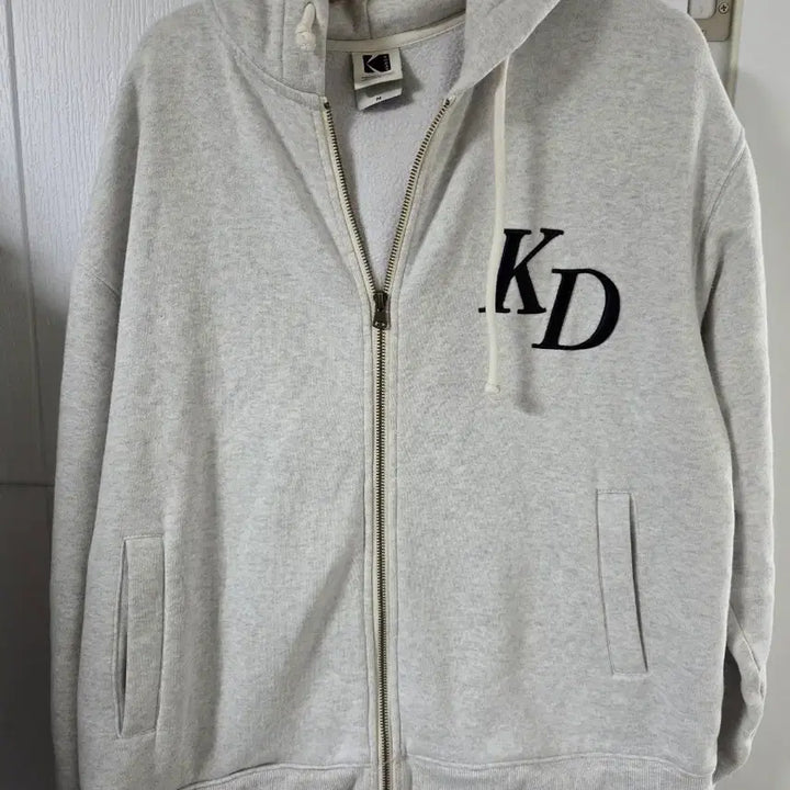 [BUNJANG] Kodak Fleece Hooded Zip-Up Jacket / 코닥 기모 후드 집업