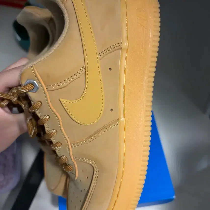 [BUNJANG] Nike Air Force 1 Tan Sneakers / 나이키 에어포스1 탠 컬러 운동화