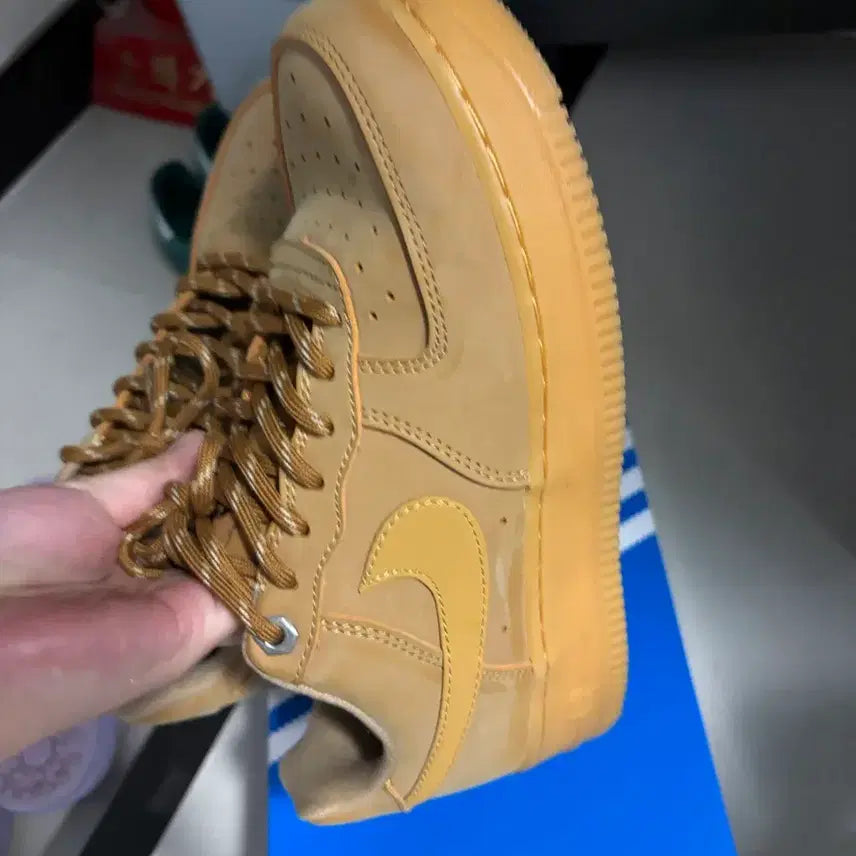 [BUNJANG] Nike Air Force 1 Tan Sneakers / 나이키 에어포스1 탠 컬러 운동화