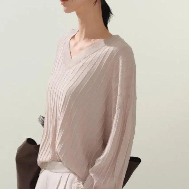 [BUNJANG] sie Della Textured Loose Knit Primrose / 시에 sie 델라 텍스처드 루즈 니트 프림로즈