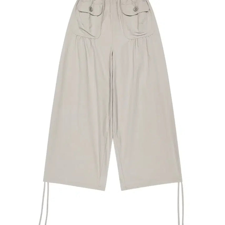 [BUNJANG] KOSEIO Shirring Tobi Pants Ash Pink / 코이세이오 SHIRRING TOBI PANTS ASH PINK 1