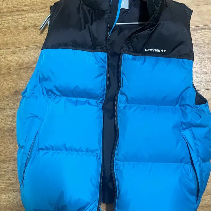 [BUNJANG] Carhartt Padded Vest Black/Blue M / 칼하트 패딩조끼 M