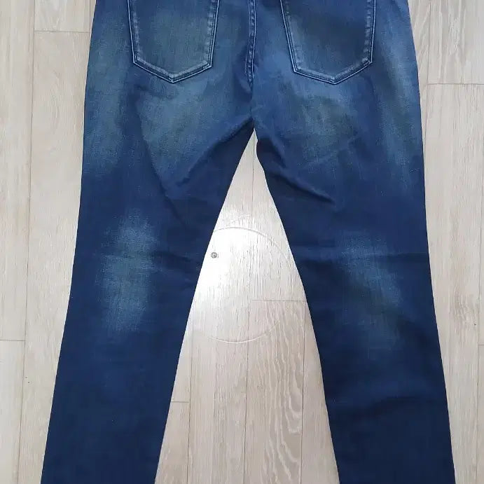 [BUNJANG] Beanpole Blue Stretch Slim Fit Biker Repair Shop Jeans / 빈폴 중청 스판 32 바이크 리페어샵 슬림핏