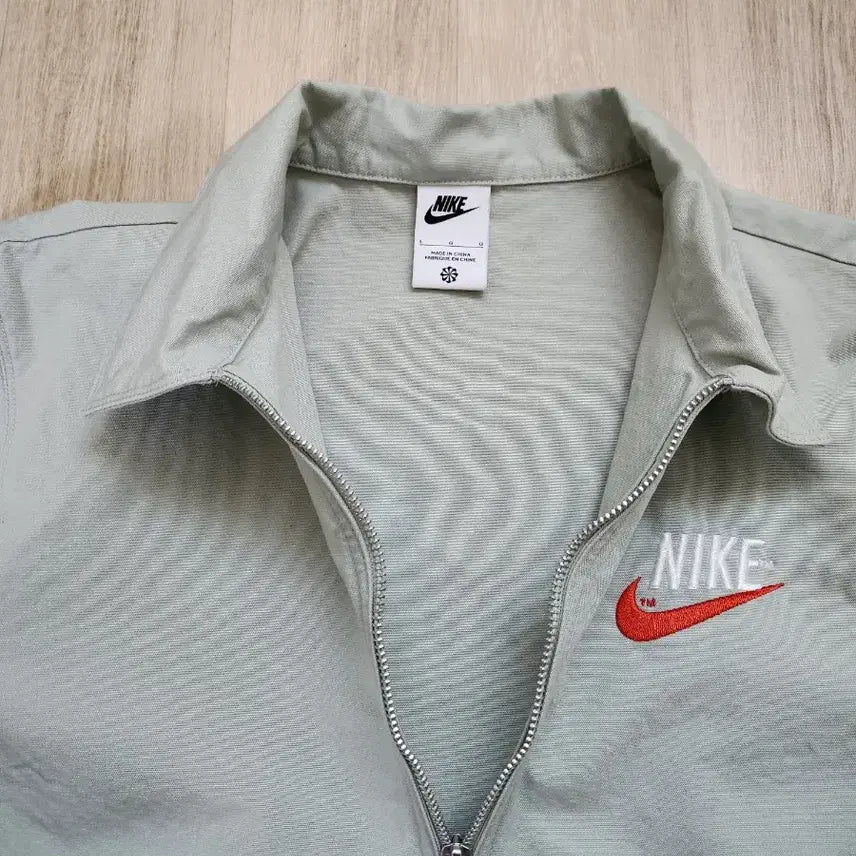 [BUNJANG] Nike Half-Zip Short Sleeve T-Shirt (L) / 나이키 하프집업 반팔(L)