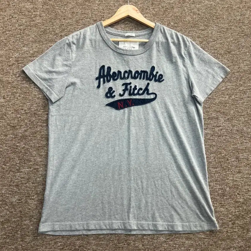 [BUNJANG] Abercrombie &amp; Fitch Grey Short Sleeve T-Shirt XL / 아베크롬비앤피치 그레이 반팔티 XL