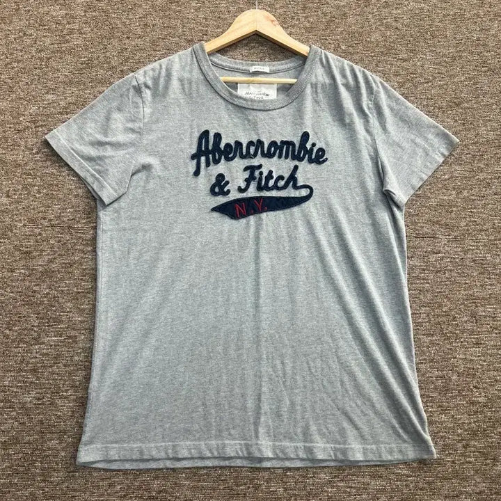 [BUNJANG] Abercrombie &amp; Fitch Grey Short Sleeve T-Shirt XL / 아베크롬비앤피치 그레이 반팔티 XL