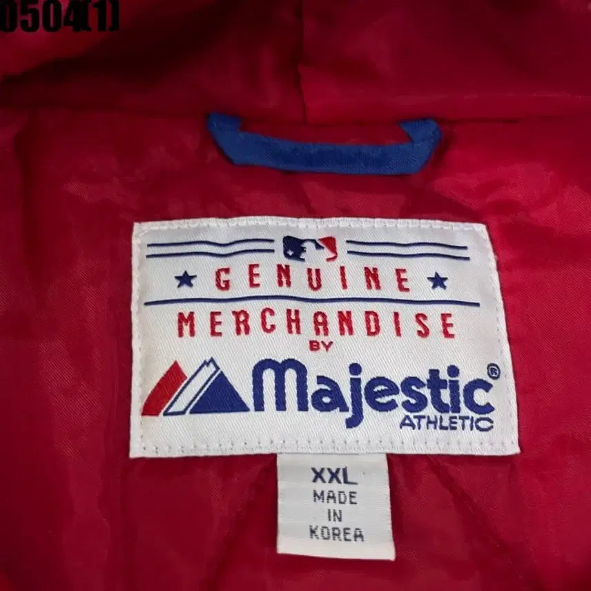 [BUNJANG] Majestic Chicago Cubs Windbreaker Hoodie Jacket / 마제스틱 시카고 컵스 바람막이 후드 자켓