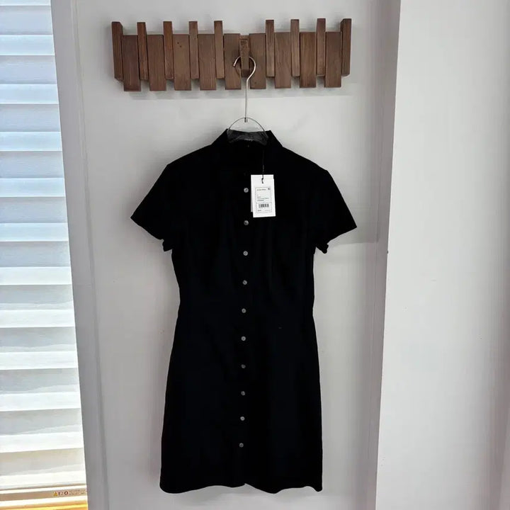 [BUNJANG] Theory Black Linen Dress / 띠어리 블랙 린넨 원피스 새제품.