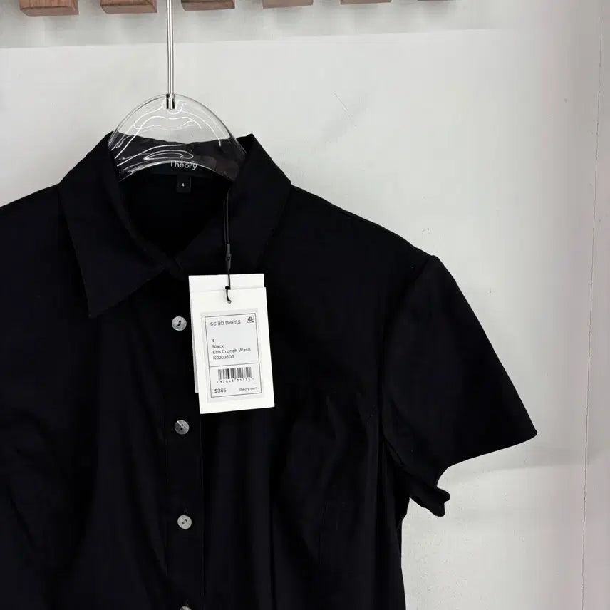[BUNJANG] Theory Black Linen Dress / 띠어리 블랙 린넨 원피스 새제품.