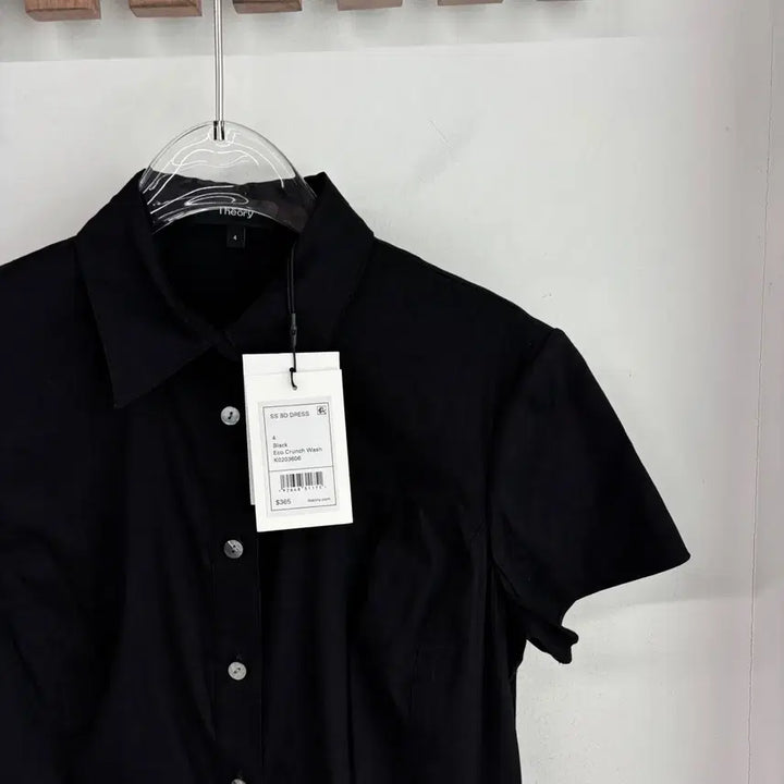 [BUNJANG] Theory Black Linen Dress / 띠어리 블랙 린넨 원피스 새제품.