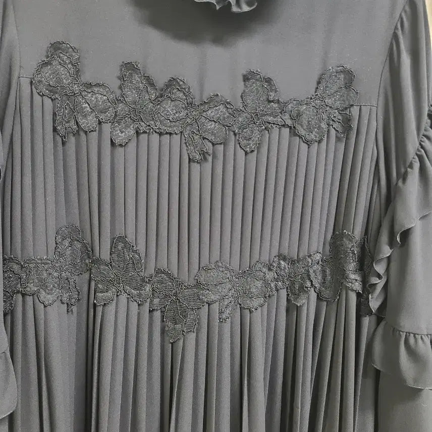 [BUNJANG] Sohn Jung Wan Chiffon Midi Dress / 손정완 쉬폰 원피스 85