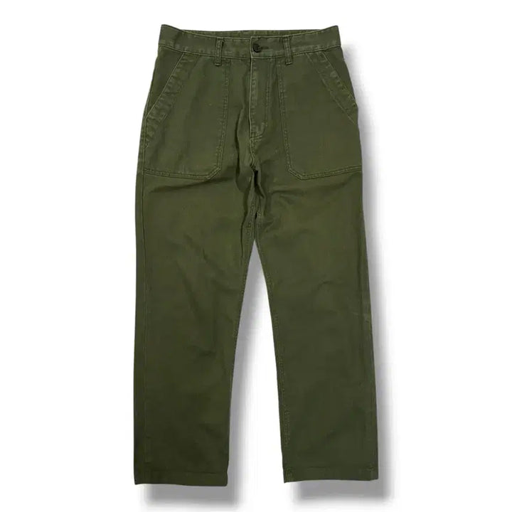 [BUNJANG] Uniform Bridge Olive Fatigue Pants / [30] 유니폼 브릿지 올리브 퍼티그 팬츠