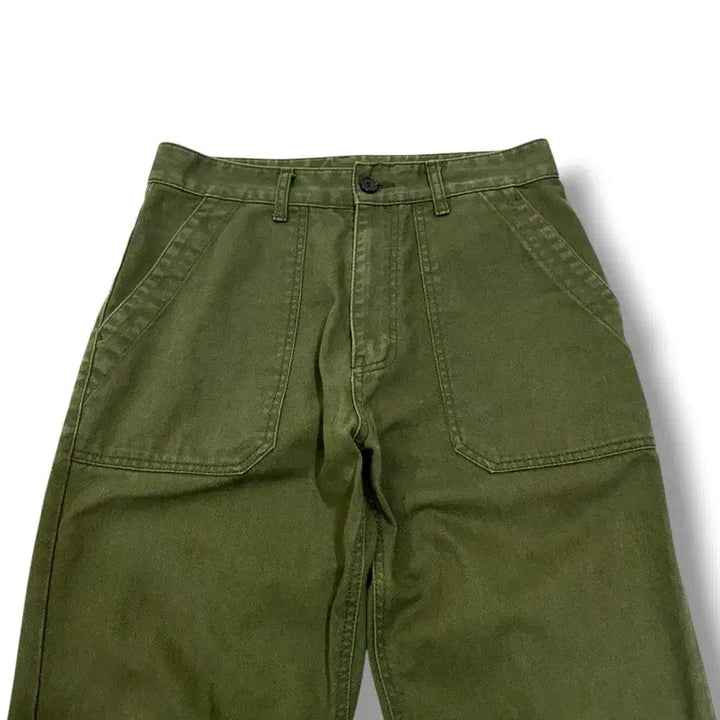 [BUNJANG] Uniform Bridge Olive Fatigue Pants / [30] 유니폼 브릿지 올리브 퍼티그 팬츠