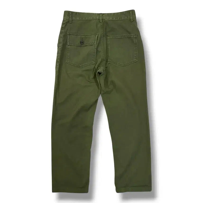 [BUNJANG] Uniform Bridge Olive Fatigue Pants / [30] 유니폼 브릿지 올리브 퍼티그 팬츠