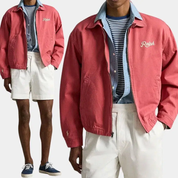 [BUNJANG] Polo Ralph Lauren Nantucket Red Pink Big Jacket M / 폴로 랄프로렌 빅자켓 낸터킷 레드 핑크 M