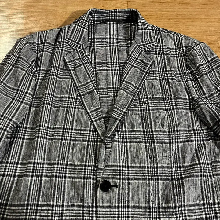 [BUNJANG] TIME Seersucker Linen Jacket / [97] 타임 시어서커 린넨자켓