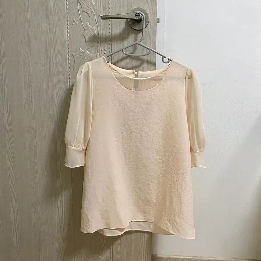 [BUNJANG] Short Sleeve Blouse / 반팔 블라우스