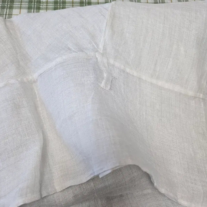 [BUNJANG] Linen Blend Trousers / 67ㅡ모시 바지ㅡ허리선부터  기장 ㅡ98