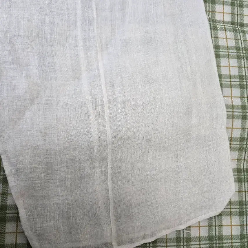 [BUNJANG] Linen Blend Trousers / 67ㅡ모시 바지ㅡ허리선부터  기장 ㅡ98