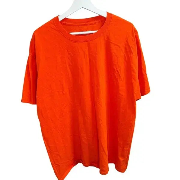 [BUNJANG] Champion Orange Short Sleeve T-Shirt XL / CHAMPION 챔피온 반팔 티 오렌지 XL