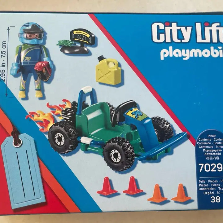 [BUNJANG] Playmobil City Life Racing Car 70292 / 플레이모빌 시티라이프 레이싱카 70292