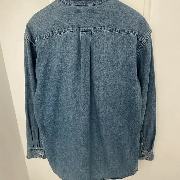 [BUNJANG] Polo Denim Cotton Shirt / 폴로 데님코튼셔츠