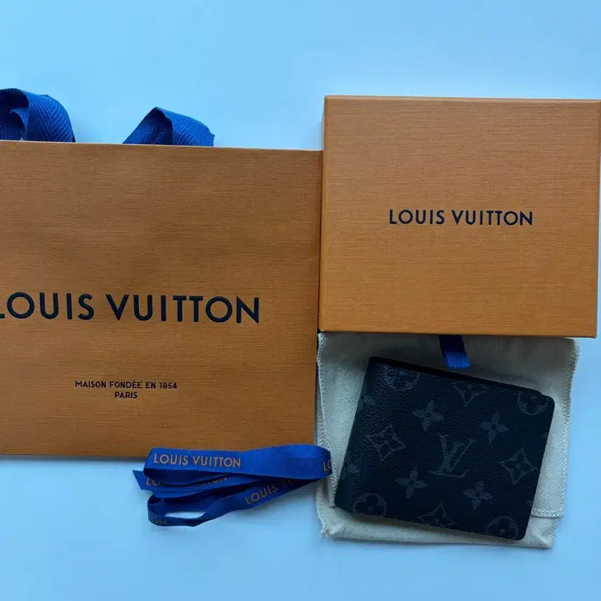 [BUNJANG] Louis Vuitton Multiple Wallet Monogram Eclipse / (새상품)루이비통 멀티플 반지갑 검정 판매