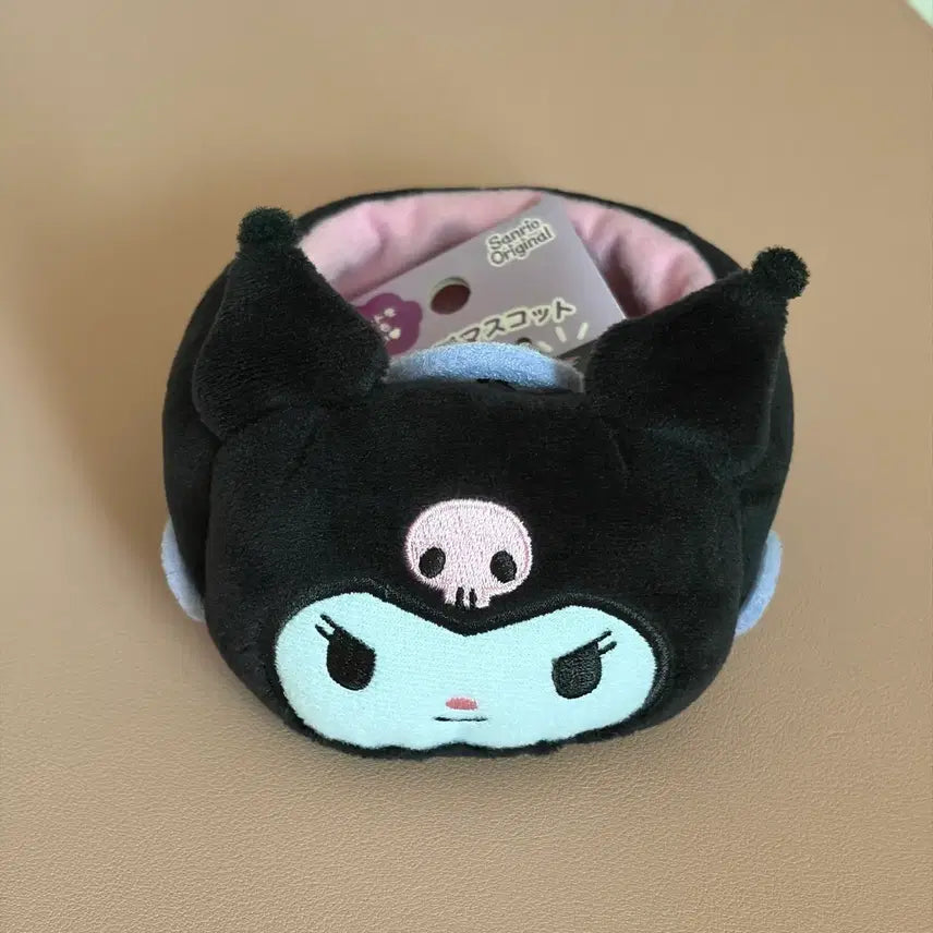 [BUNJANG] Sanrio Kuromi Mini Car Mascot Holder Plush / 산리오 쿠로미 미니 자동차 마스코트 홀더 인형(택o)
