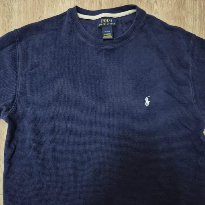 [BUNJANG] Polo Ralph Lauren Small Pony Waffle Short Sleeve T-Shirt M (95) / 폴로 랄프로렌 스몰포니 와플 반팔티셔츠 M(95)