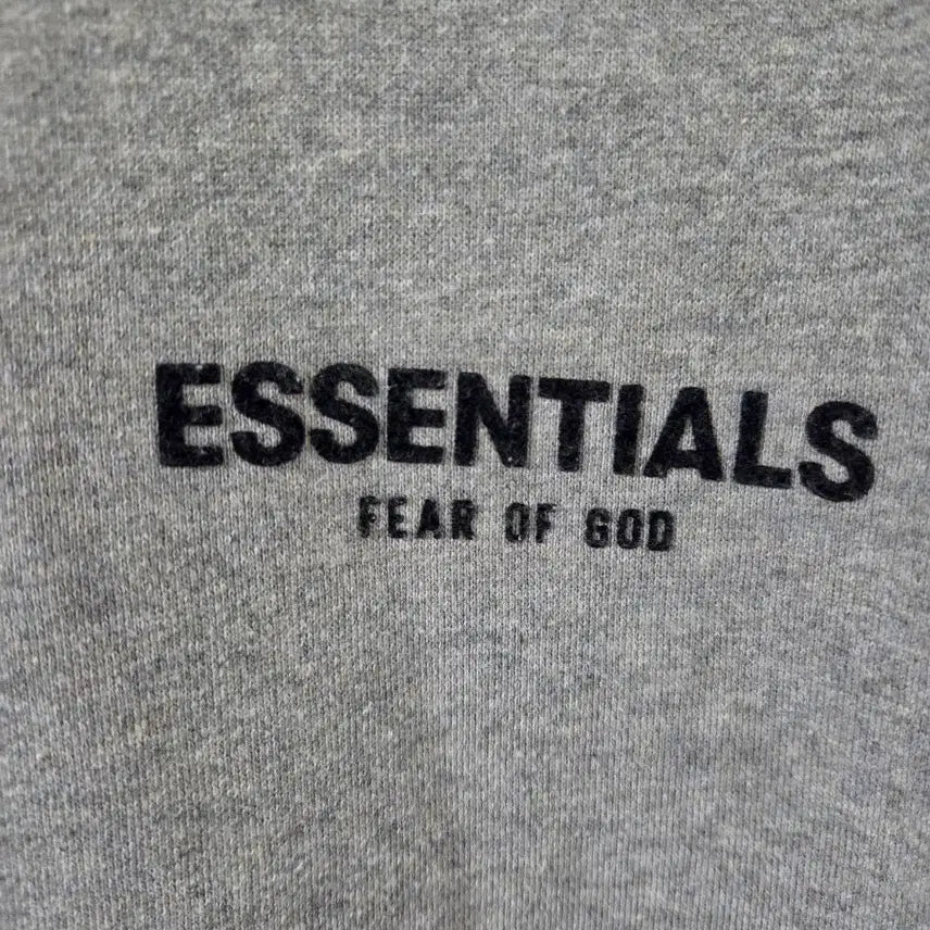[BUNJANG] Fear of God Essentials Hoodie Grey / 에센셜 피어오브갓 후드티 그레이
