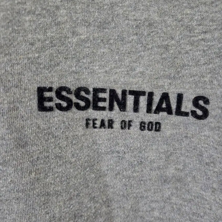 [BUNJANG] Fear of God Essentials Hoodie Grey / 에센셜 피어오브갓 후드티 그레이