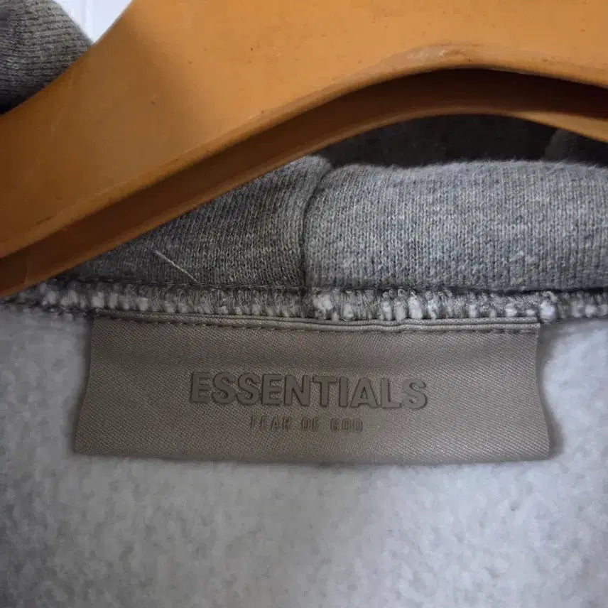 [BUNJANG] Fear of God Essentials Hoodie Grey / 에센셜 피어오브갓 후드티 그레이