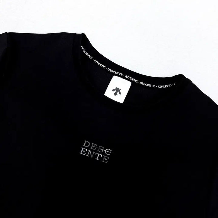 [BUNJANG] Descente Black Functional Round Neck Top Women&