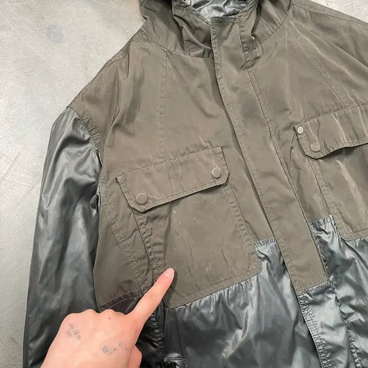 [BUNJANG] TIME Homme Multi-Pocket Nylon Jacket / 타임옴므 멀티포켓 나일론 자켓