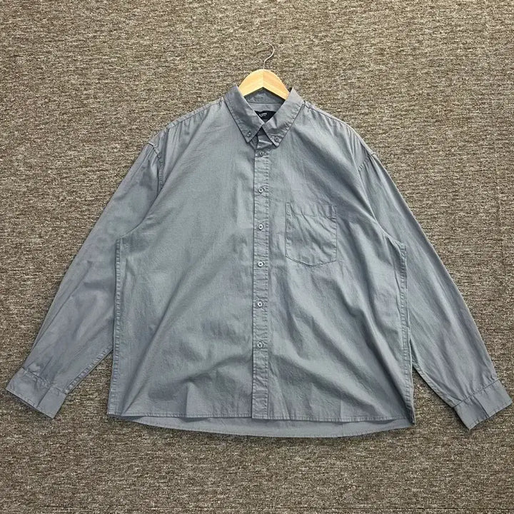 [BUNJANG] Il Corso Essential Grey Shirt M / 일꼬르소 에센셜 그레이 셔츠 M