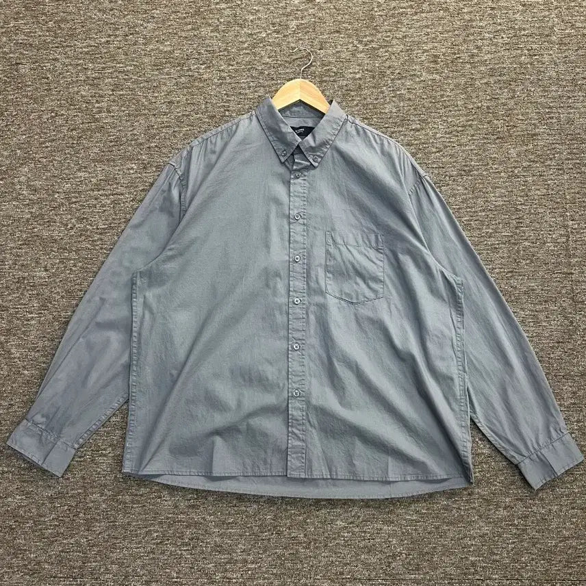 [BUNJANG] Il Corso Essential Grey Shirt M / 일꼬르소 에센셜 그레이 셔츠 M