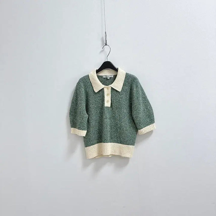 [BUNJANG] ON&amp;ON Boucle Collar Knit (55 Size) / 온앤온 부클 카라 니트