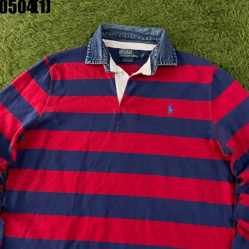 [BUNJANG] Polo Long Sleeve T-Shirt / 폴로 긴팔티