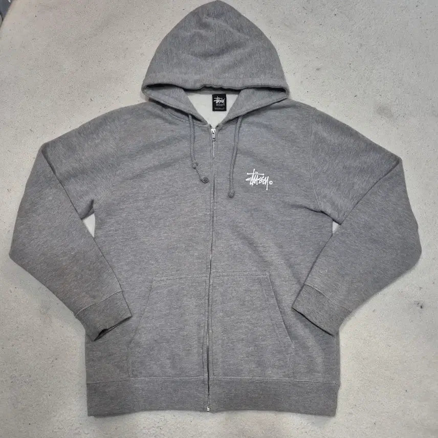 [BUNJANG] Stussy Hooded Zip-Up Sweatshirt M / 스투시 후드집업M