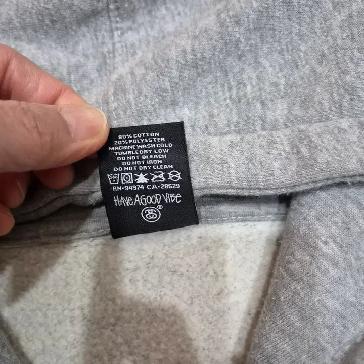 [BUNJANG] Stussy Hooded Zip-Up Sweatshirt M / 스투시 후드집업M