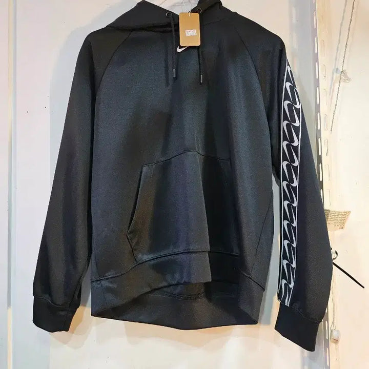 [BUNJANG] Nike Black Hoodie Swoosh / <만원빈티지>나이키 블랙 후드티 스우시 팔라인