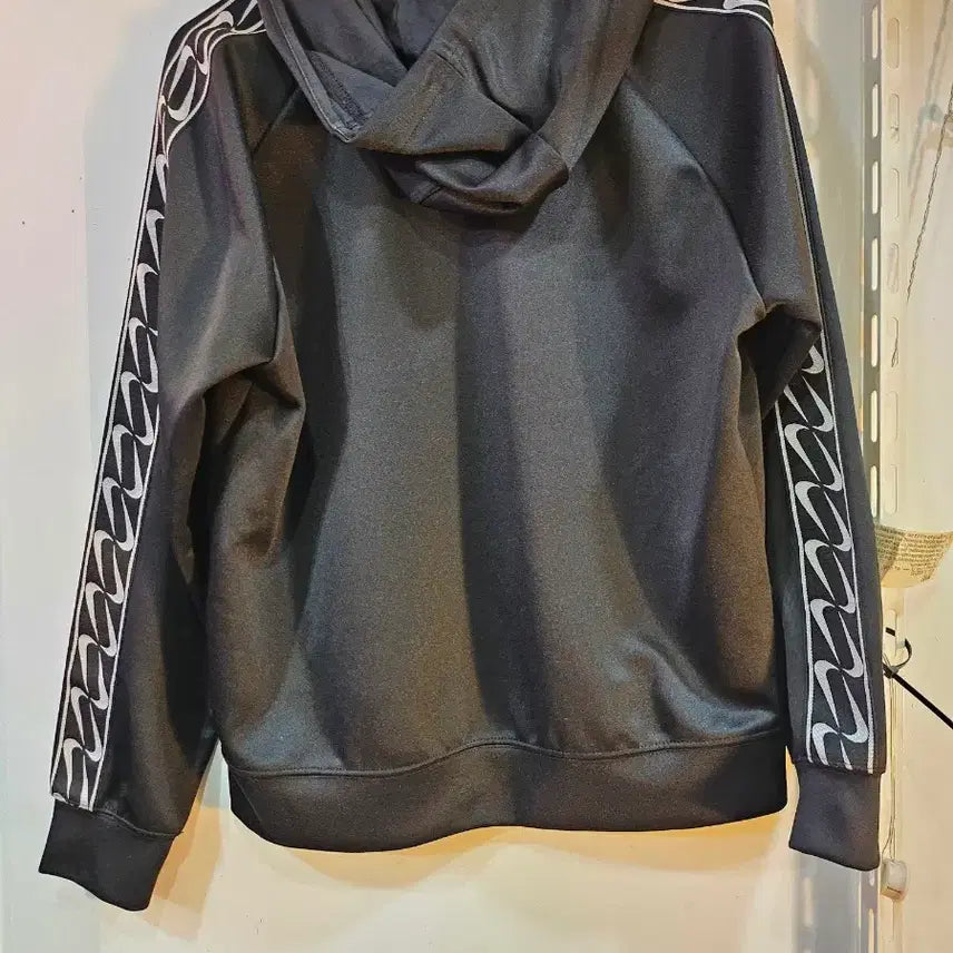 [BUNJANG] Nike Black Hoodie Swoosh / <만원빈티지>나이키 블랙 후드티 스우시 팔라인