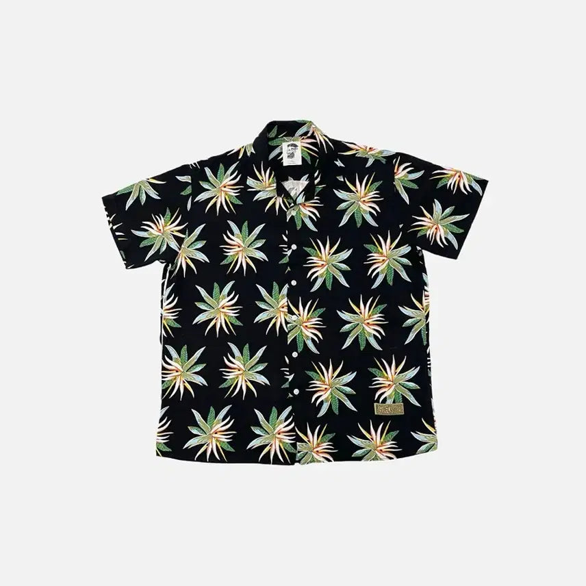 [BUNJANG] Vintage Linen Blend Hawaiian Short Sleeve Shirt / 빈티지 린넨 블렌디드 하와이안 반팔 셔츠 빈티지 만원샵