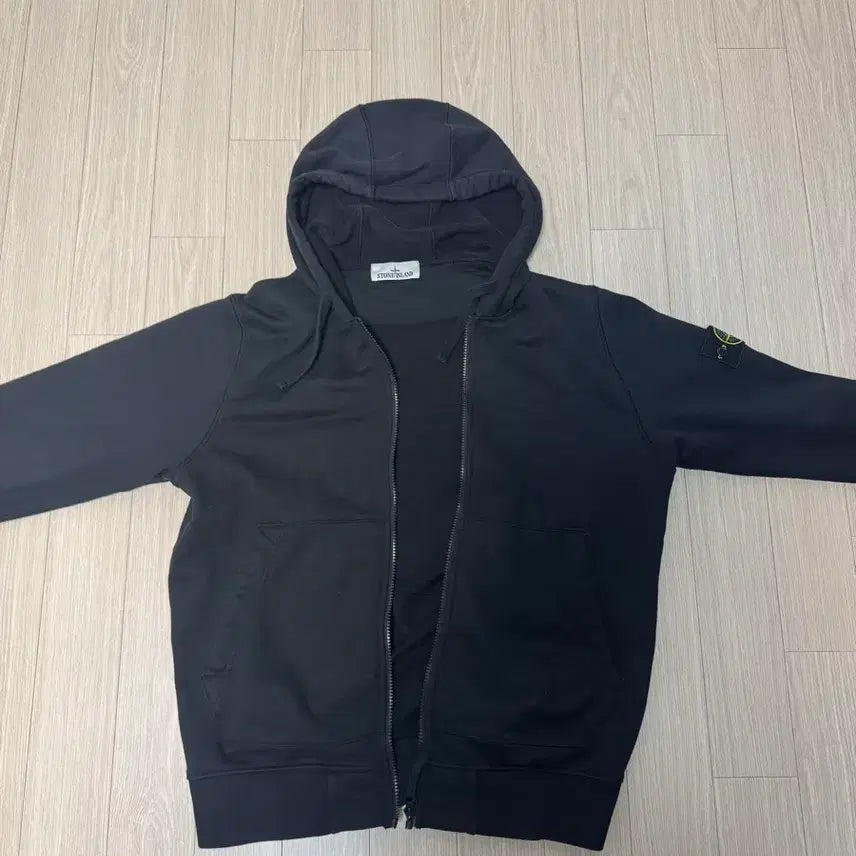 [BUNJANG] Stone Island Hooded Zip-Up Jacket / 스톤 아일랜드 후드집업