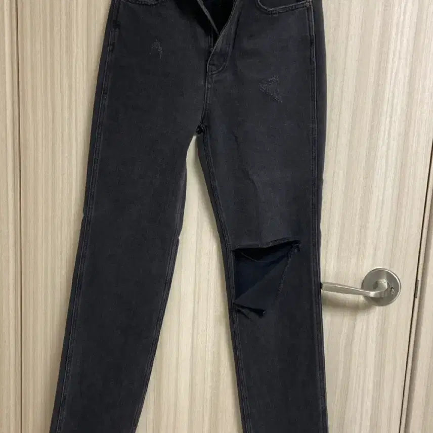[BUNJANG] Instant Funk Denim Straight Fit Jeans / 인스턴트 펑크 데님